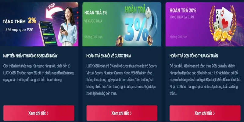 Chương trình khuyến mãi bắn cá h5